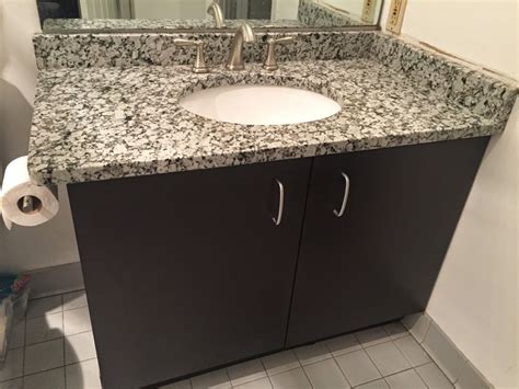 Granite Backsplash Bathroom