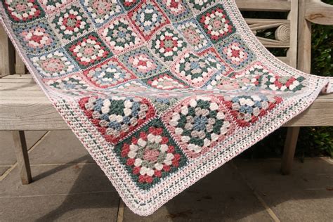 Granny Square Blanket Crochet