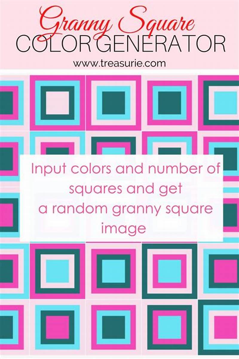 Granny Square Color Pattern Generator