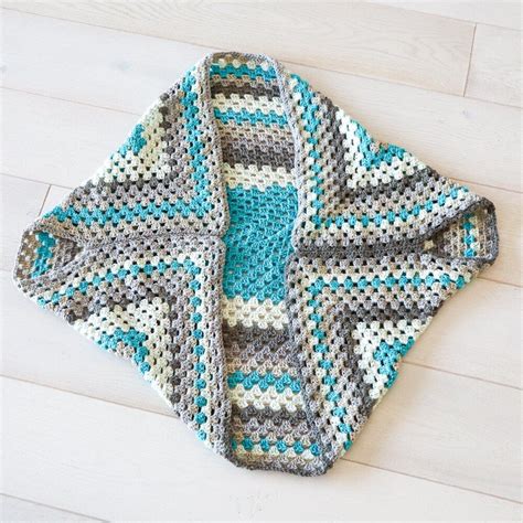 Granny Square Crochet Shrug