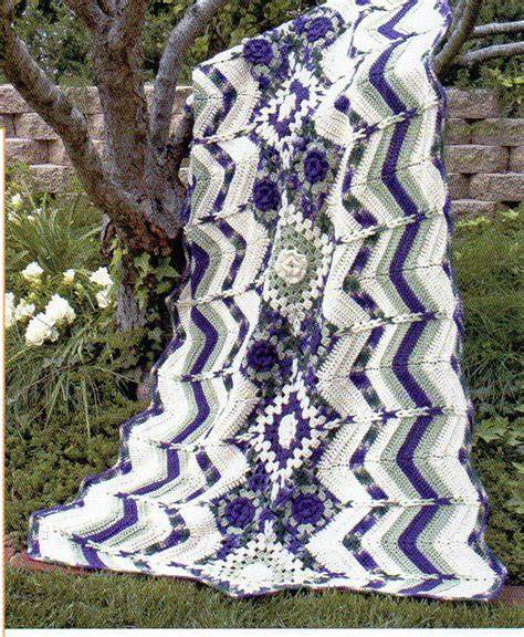 Granny Square Ripple Crochet Pattern