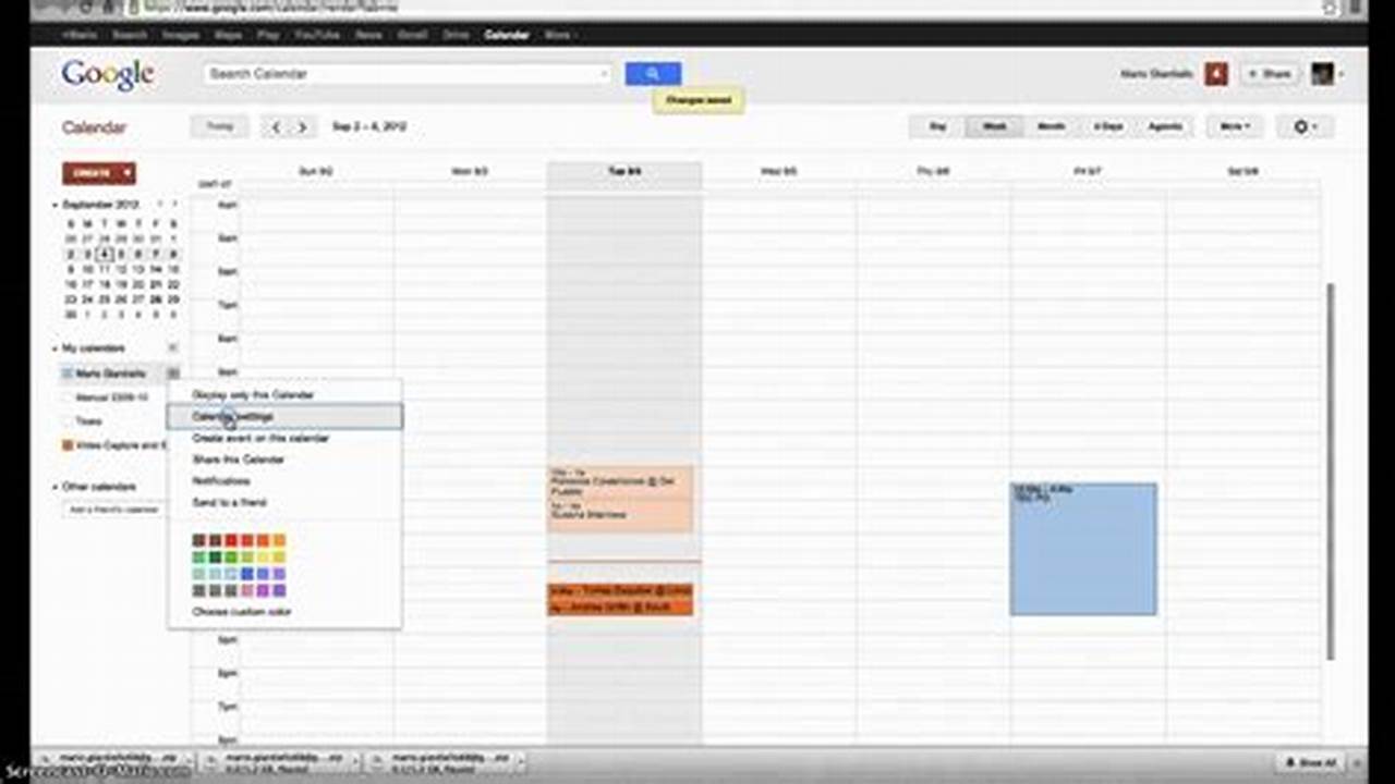 Granting Access To Google Calendar