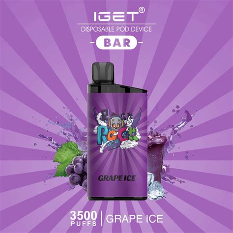 Grape Ice vape flavour