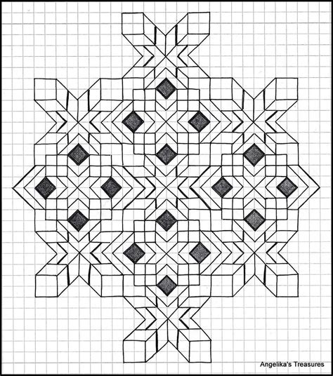 Graph Paper Art Patterns