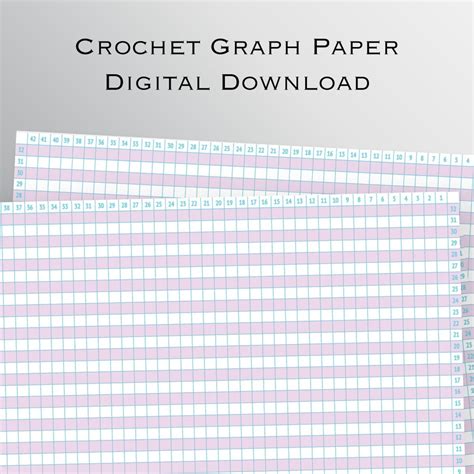 Graph Paper For Crochet