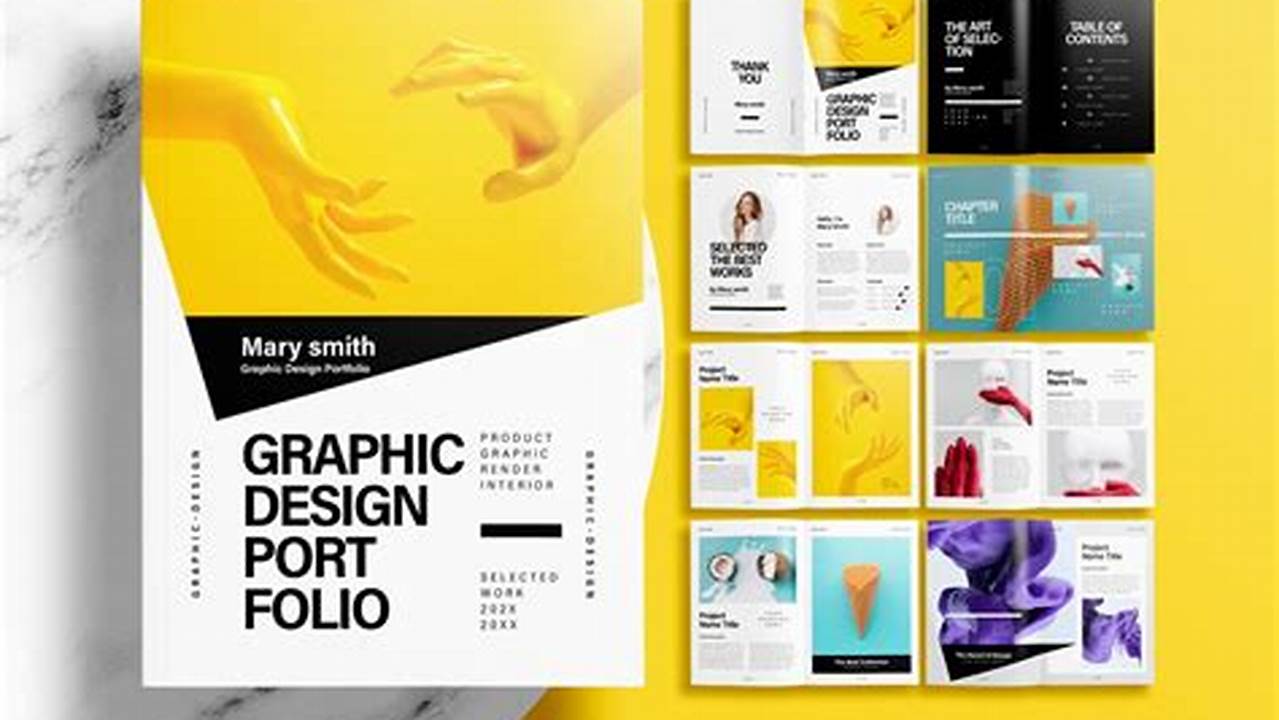 Graphic Design Portfolio Examples 2024