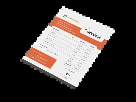Graphic Design Invoice Template - Graphic Design Invoices | nuTemplates