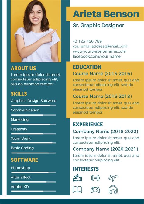 Graphic Design Resume Examples