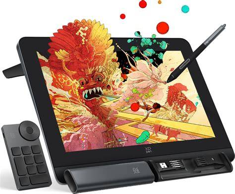 ペンタブレットを用いたデジタルアート制作