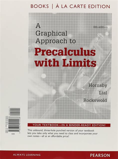 Graphical Approach To Precalculus With Limits A