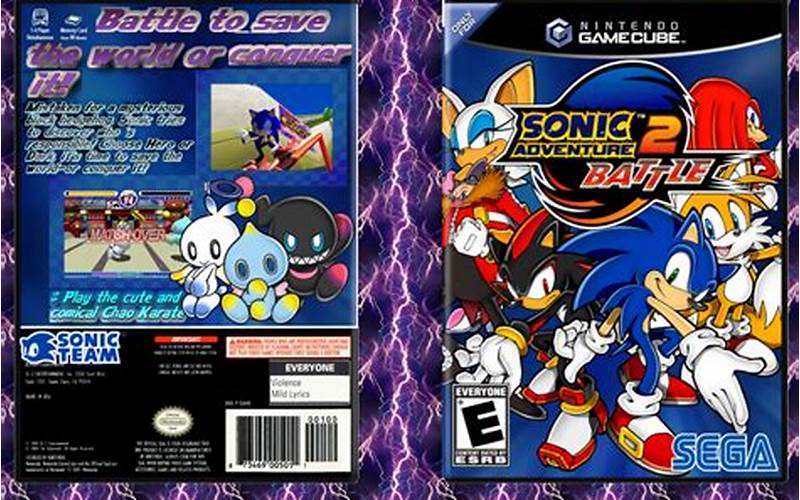 Graphics In Sonic Adventure 2 Battle Gamecube Rom