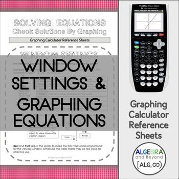 Optimize Your Math Experience with Graphing Calculator Window Settings