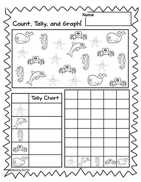 Graphing Worksheets For Kindergarten