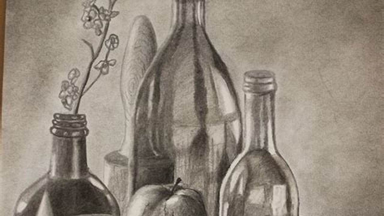 Graphite Still Life: Capturing the Essence of Everyday Objects