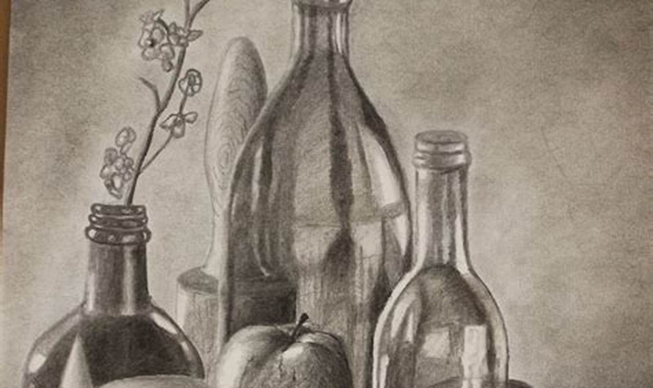 Graphite Still Life: Capturing the Essence of Everyday Objects