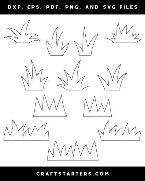 Download Grass SVG Printable