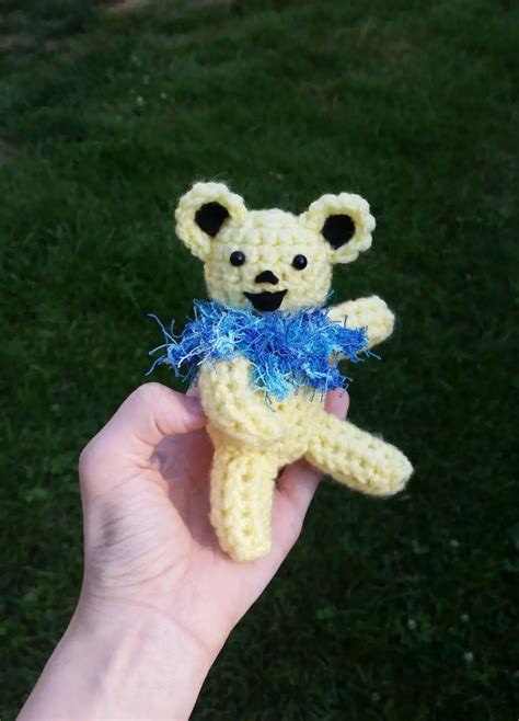 Grateful Dead Bear Crochet Pattern