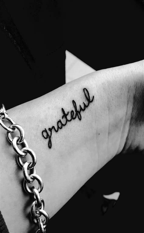 Tattoo grateful Small rib tattoos, Small tattoos, Tattoos