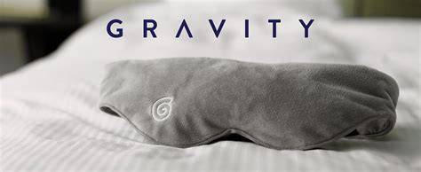 Gravity Weighted Sleep Mask