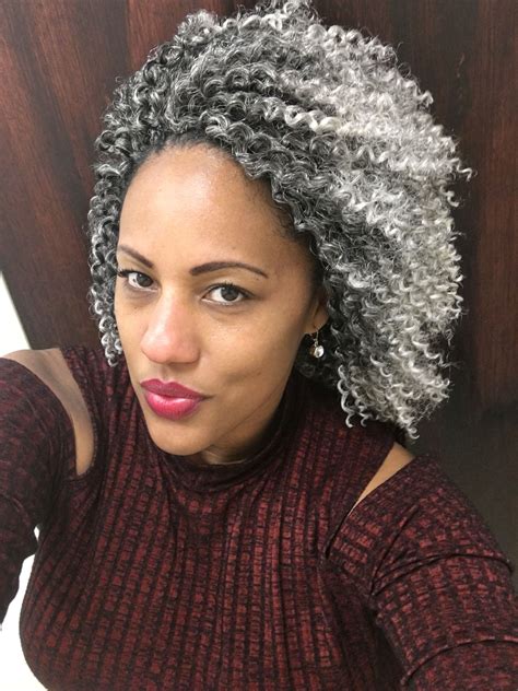 Gray Crochet Hair Styles