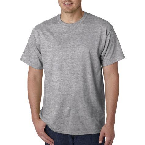 Gray Gildan Shirt Print