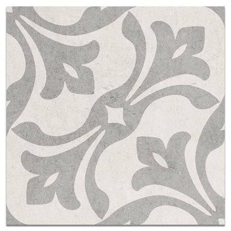 Gray Pattern Tile