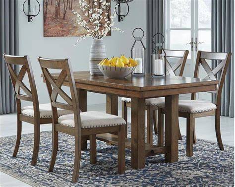 Grayish Brown Dining Table