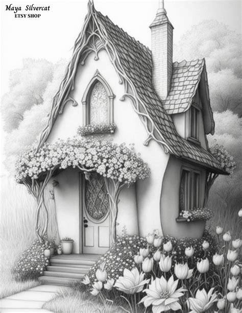 Grayscale Coloring Pages Free