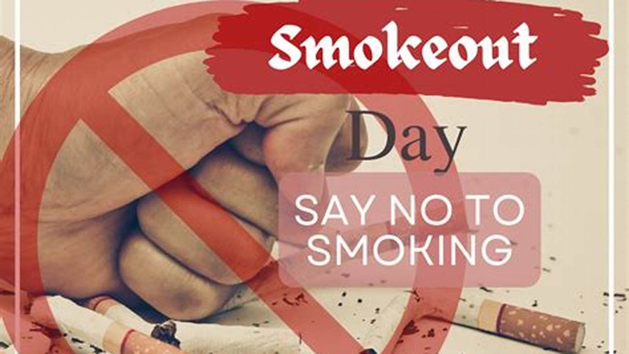 Great American Smokeout 2024