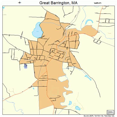 Great Barrington MA (July 1961) Map by MAPCO. Published fo… Flickr