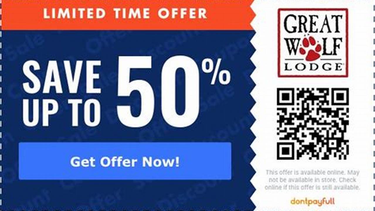 Great Wolf Lodge Offer Code 2024 Code