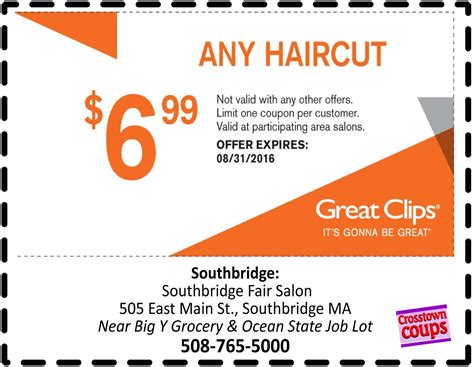 Great Clips Printable Coupon