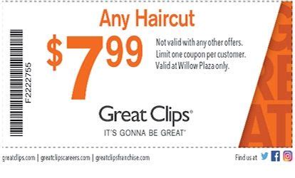 Great Clips USD5 Off Coupon Printable