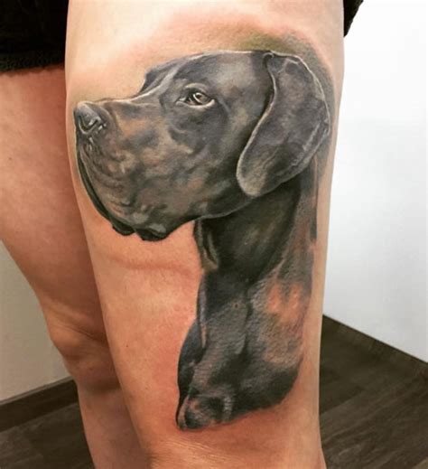 Great Dane Tattoo