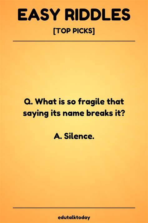 Great Short Riddles