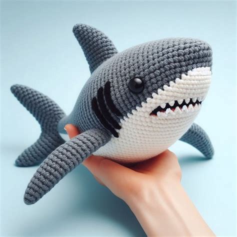 Great White Shark Crochet Pattern Free