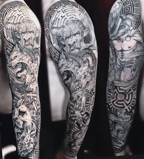 Greece Mythology Tattoos