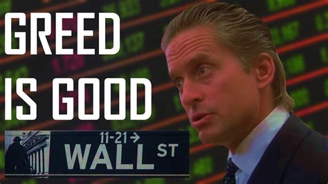 Greed Is Good Speech