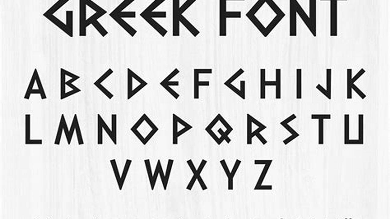 Greek Alphabet Text Generator