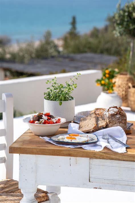 Greek Breakfast On Boat