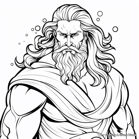 Greek Gods Coloring Pages