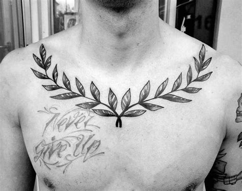 Greek Leaves Tattoo