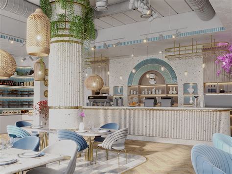 Greek Restaurant Interior