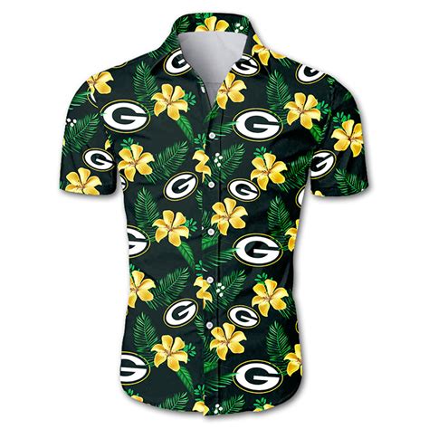 Show Your Fandom with a Green Bay Packers Hawaiian Shirt