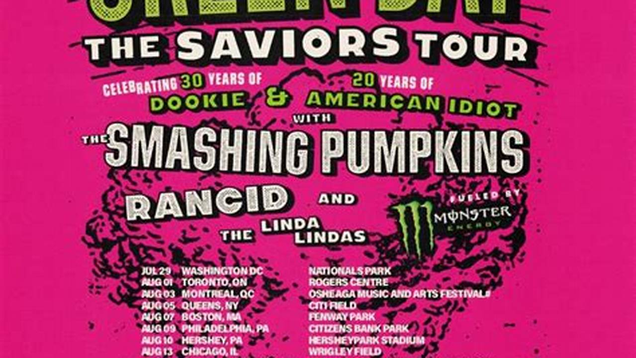 Green Day 2024 Concert Tour