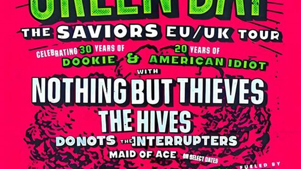Green Day Concert 2024 Dates