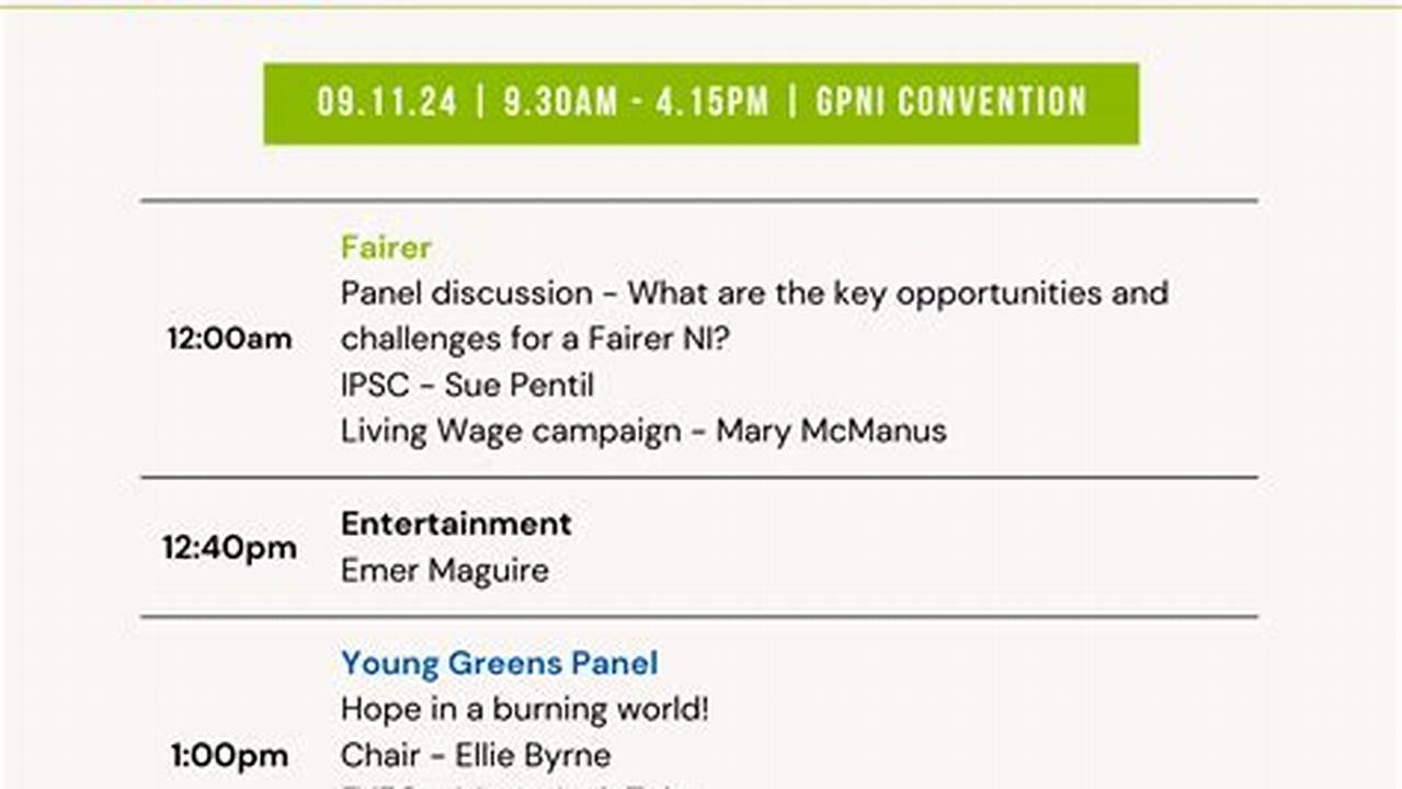 Green Party 2024 Convention Date