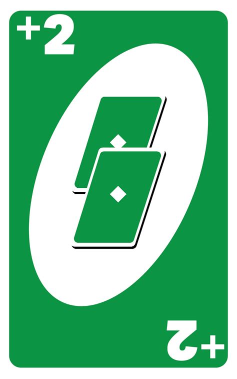 Green 2 Uno Card