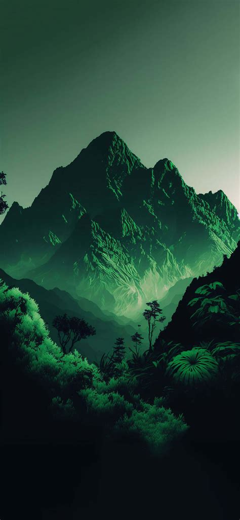 Green Aesthetic Background