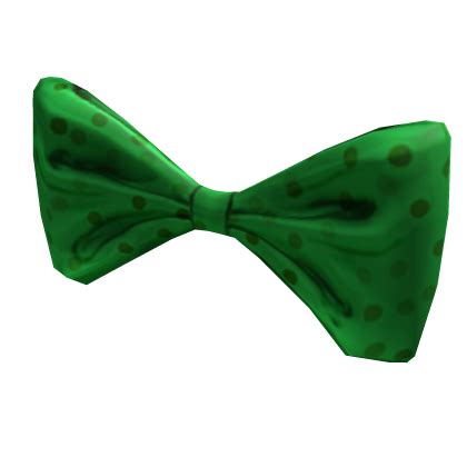 Green Bow Tie - Roblox ID